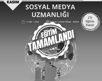Sosyal Medya Uzmanlığı Eğitimi [Ankara]